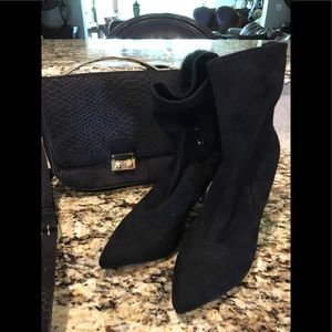 White House Black Market Suede Boots